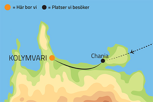 Geografisk karta ver Andalusien